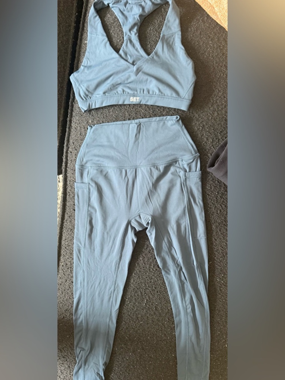 SET active light blue set